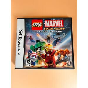 LEGO Marvel Super Heroes Universe in Peril Nintendo DS Complete with Case